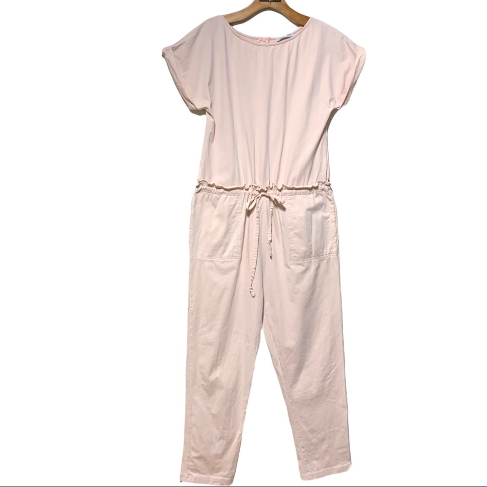 Zara peach jumpsuit (small)